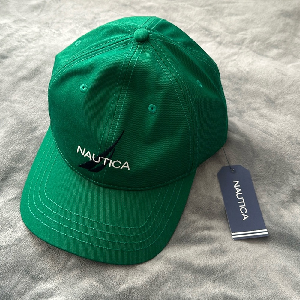 Nautica Pepper Green Hat NWT